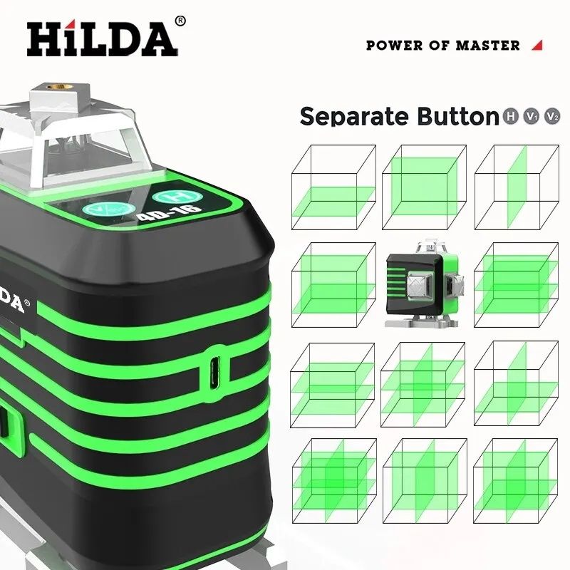 Laser Auto - Nivelante Hilda 16 linhas Novo nunca usado