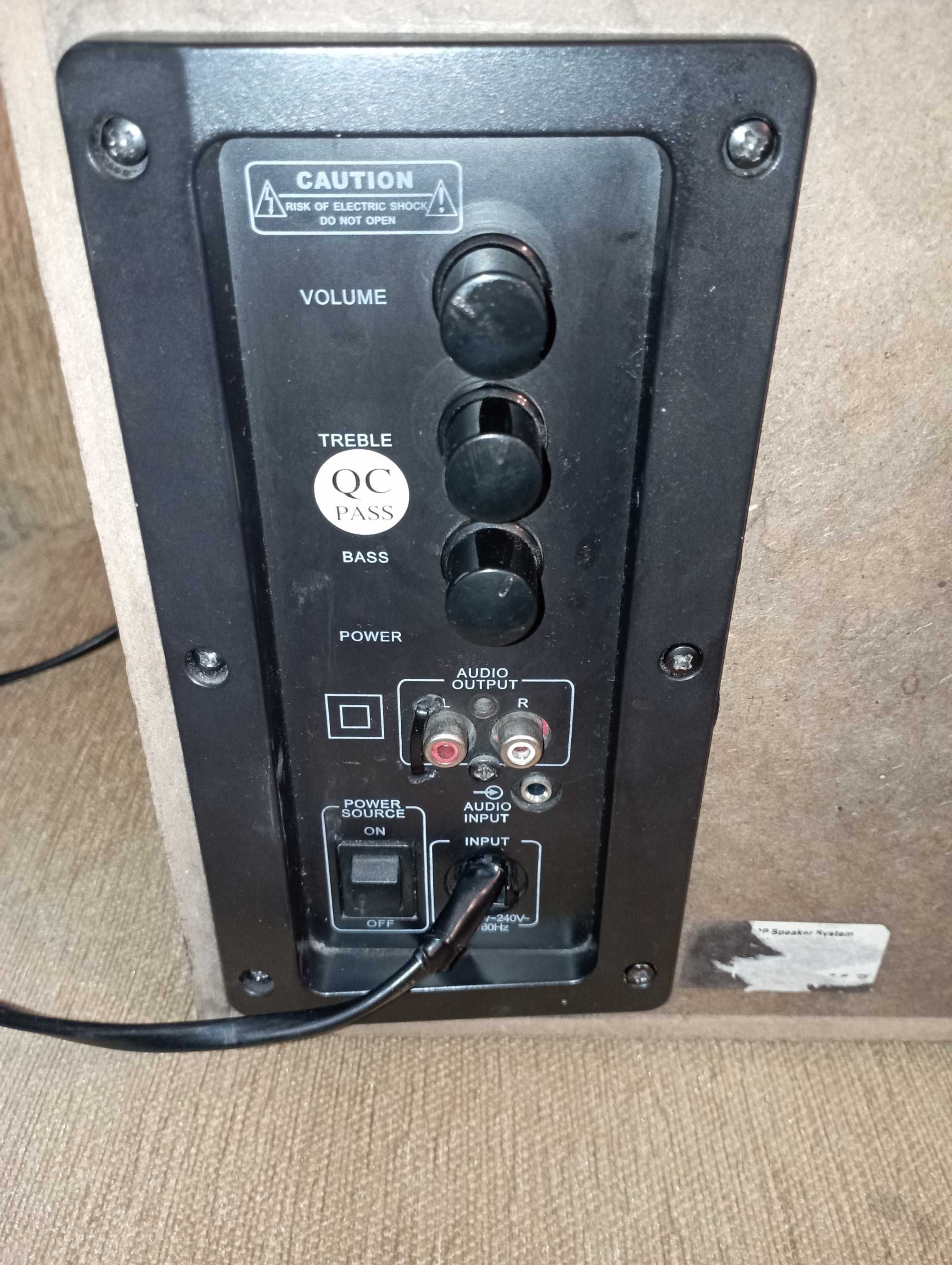 Głośniki i subwoofer Vivanco Thor 2.1 250 Pro do komputera i nie tylko
