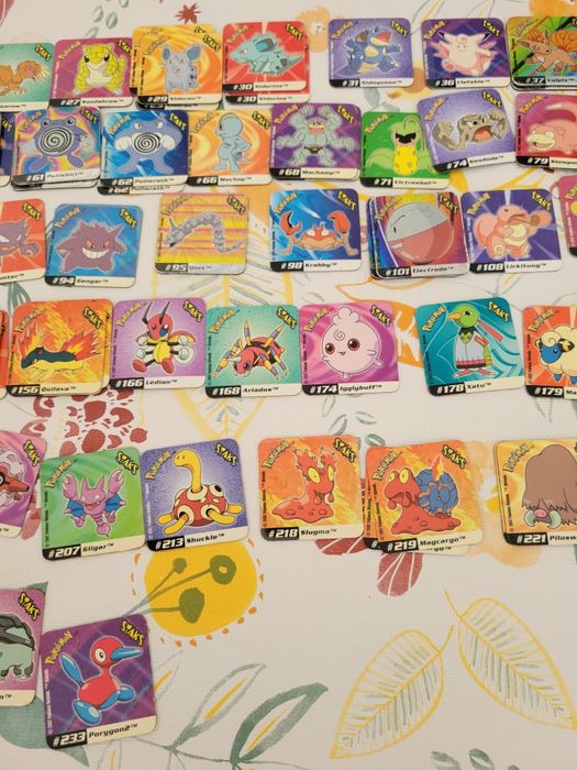 Pokemon Staks Coleção Panini - tenho mais