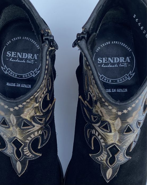 Шкіряні ковбойські чоботи sendra