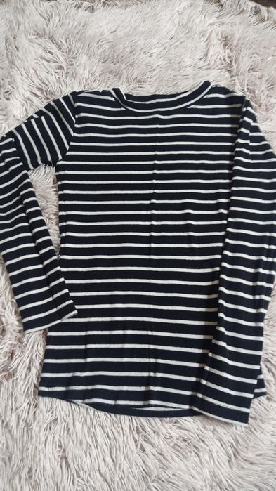 Bluzka z długim rękawem XS Sinsay w paski