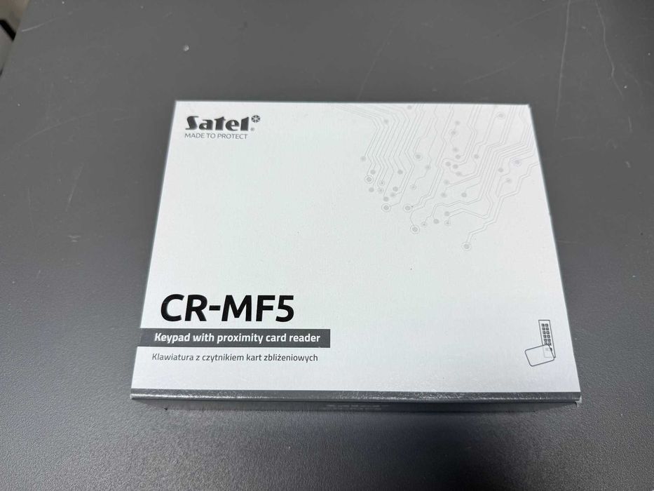 Klawiatura z czytnikiem kart zbliżeniowych MIFARE Satel CR-MF5