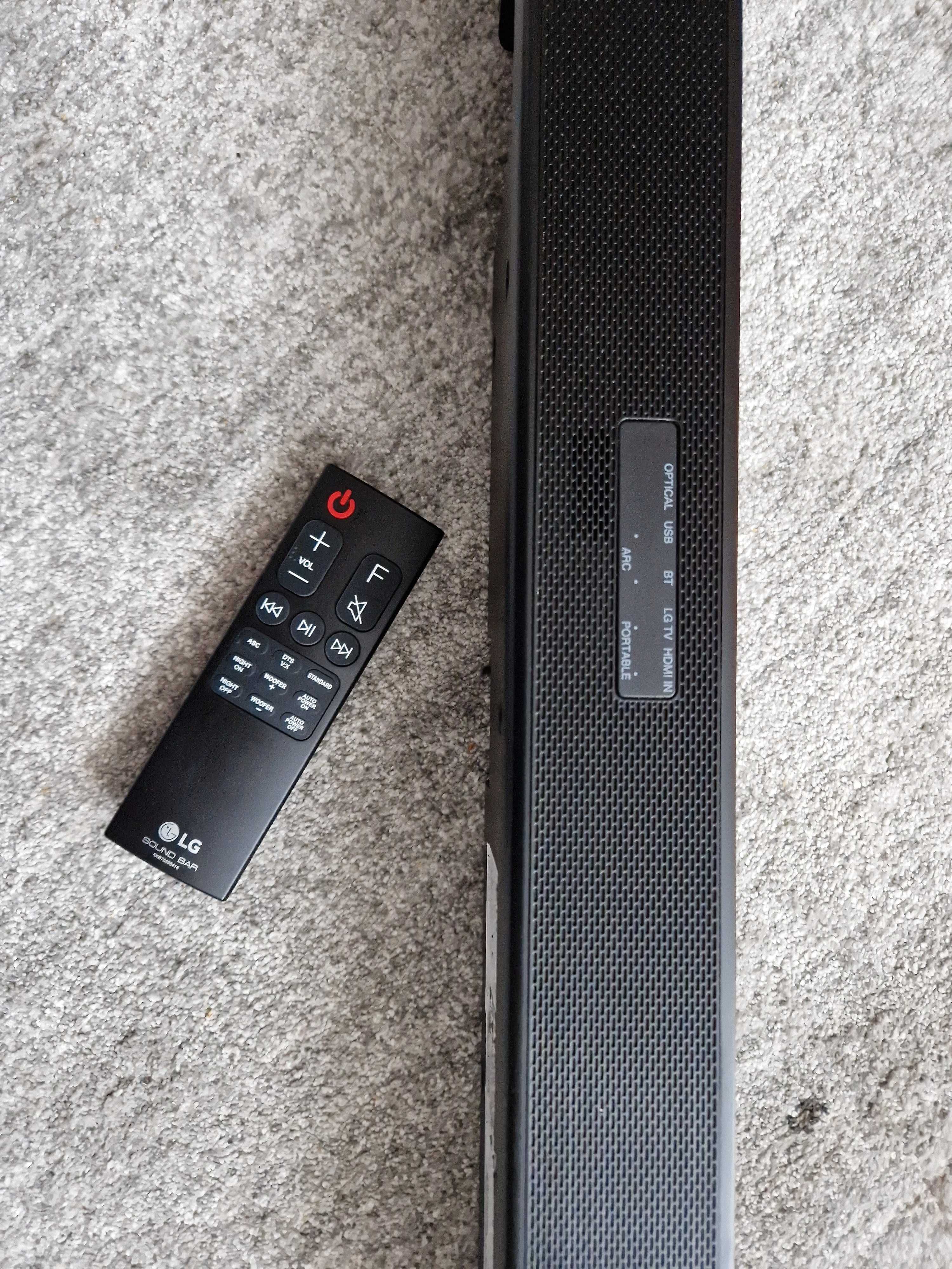 soundbar  LG  SK5 za 200zł, za dopłatą 50 zł subwoofer