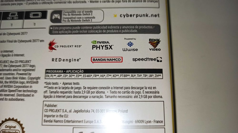 switch 2 CYBERPUNK 2077 ULTIMATE EDITION PL mówią po polsku mega hit
