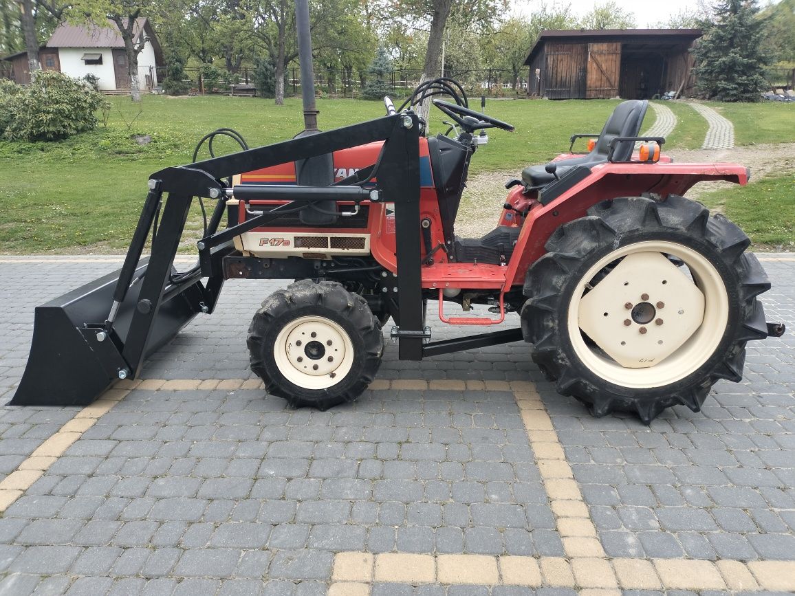 Ciągnik yanmar F17D 4x4 z turem