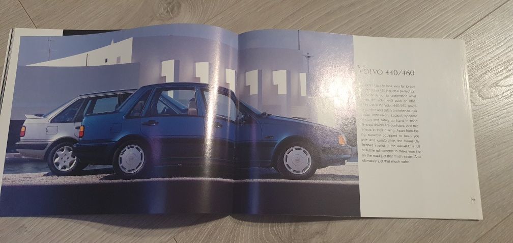 Prospekt Volvo modele 1992