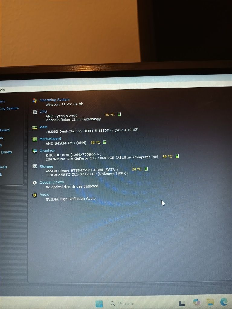 PG gamer Ryzen 5 GTX 1060 6gb
