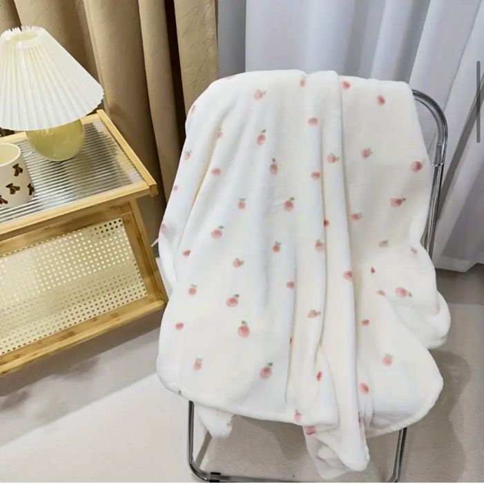 Дитячий  плед з  персиками