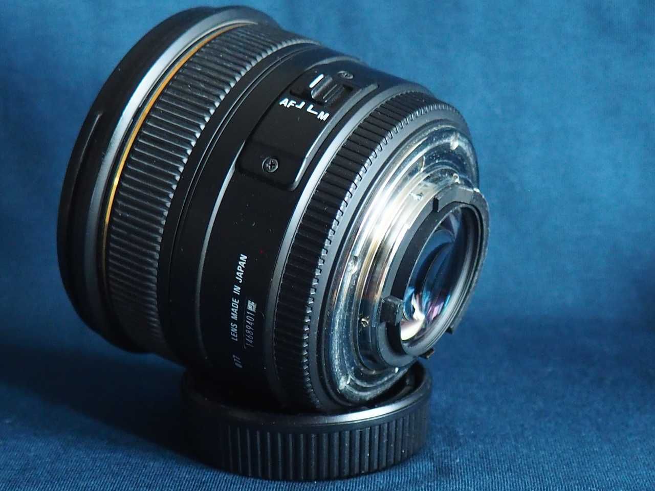 Obiektyw Sigma 50mm f/1.4 EX DG HSM.