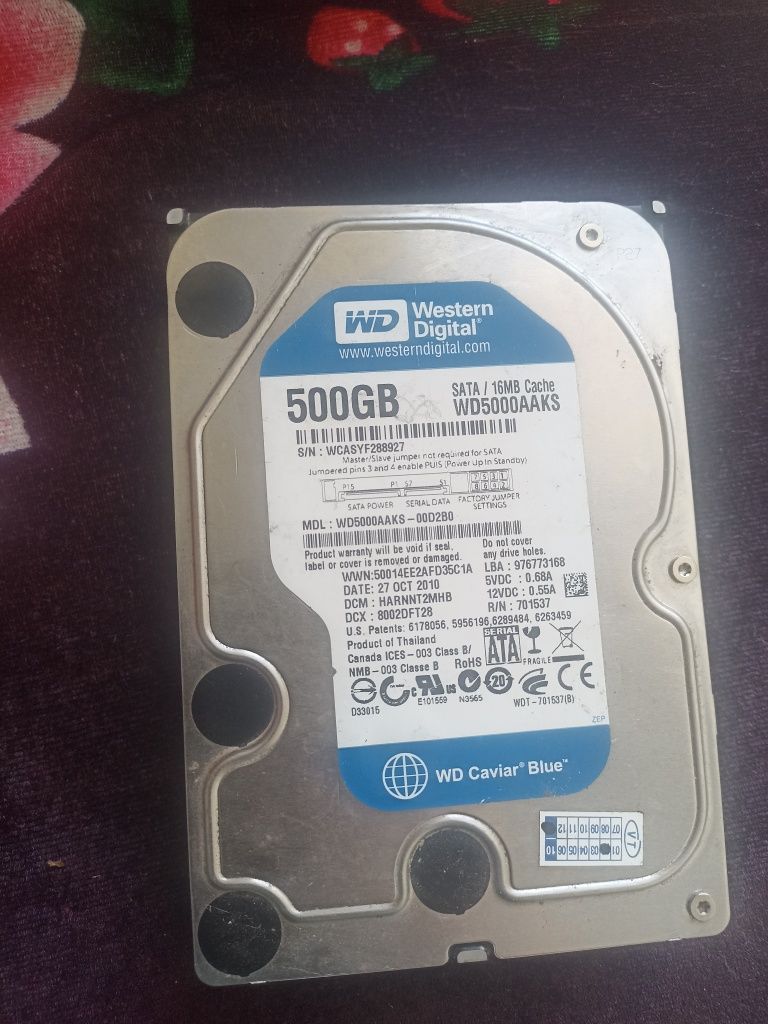 Жорсткий диск 500GB