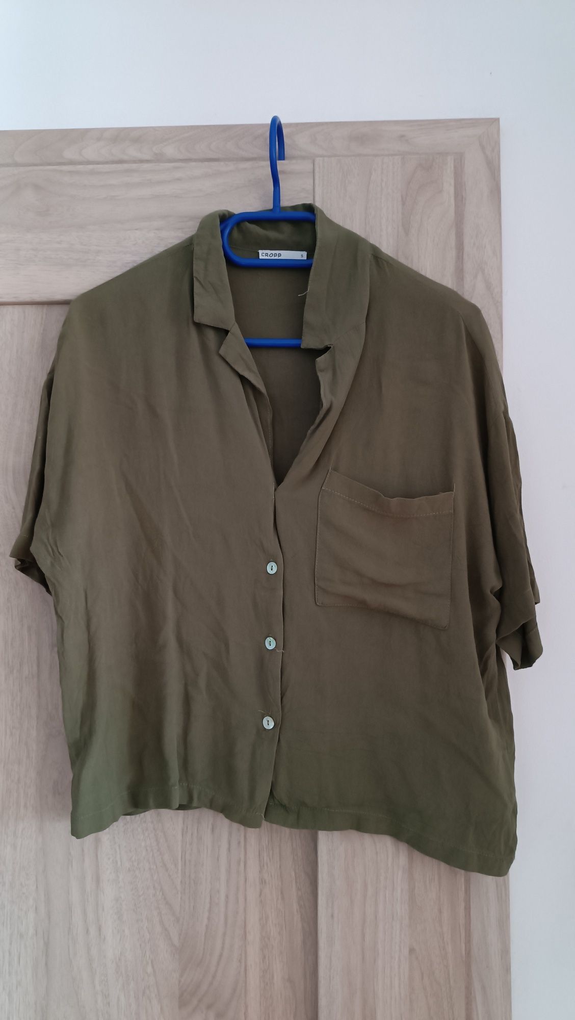 Koszula khaki Cropp