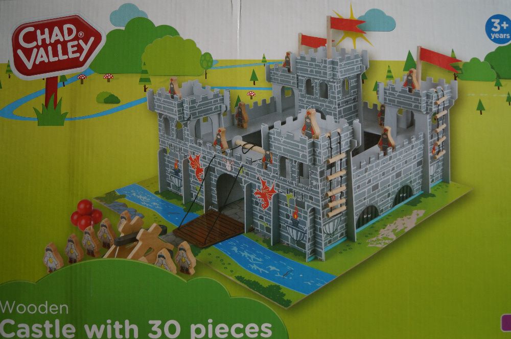 Zamek z rycerzami Katapulta CHAD VALLEY