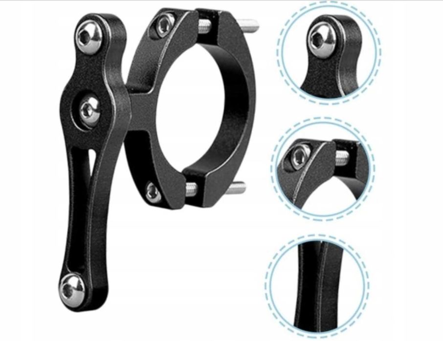 Uchwyt Mocowanie Koszyka Bidonu do Rower Uchwyt Montażowy Adapter Ramy