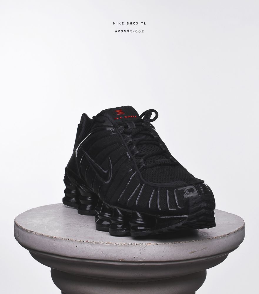 Кроссовки Nike Shox TL Trainers Black 1:1 Оригинал! НАЛОЖКА