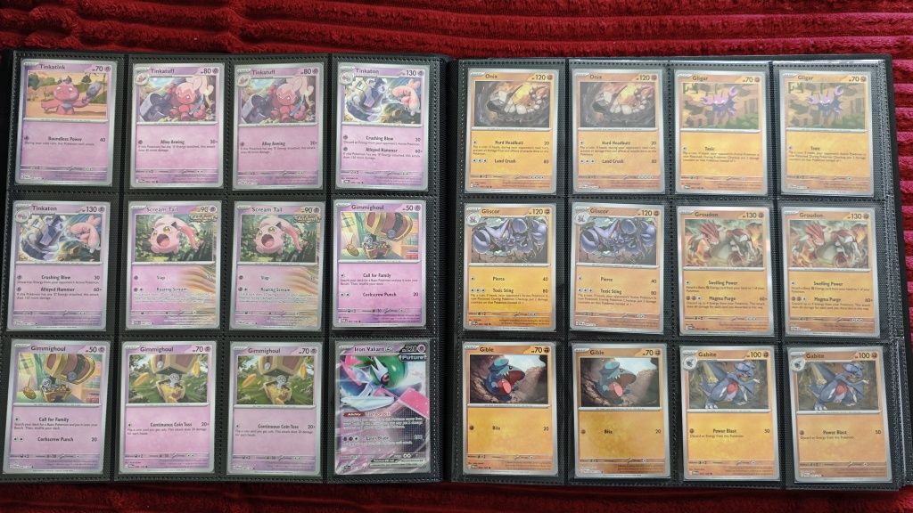 Pokemon TCG Paradox Rift Full Set 182/182 + Reverse (łącznie 344 karty
