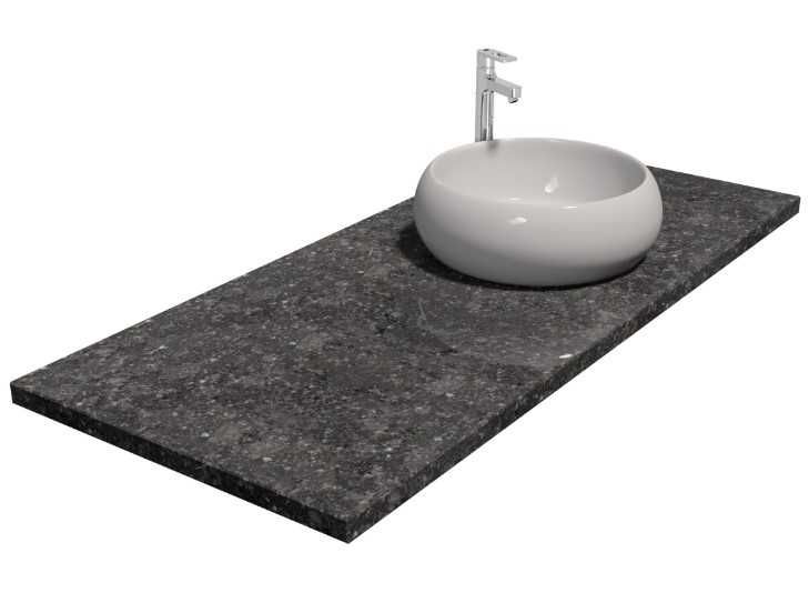 blat granitowy Black Sky kuchenny / łazienkowy, parapet, Granit