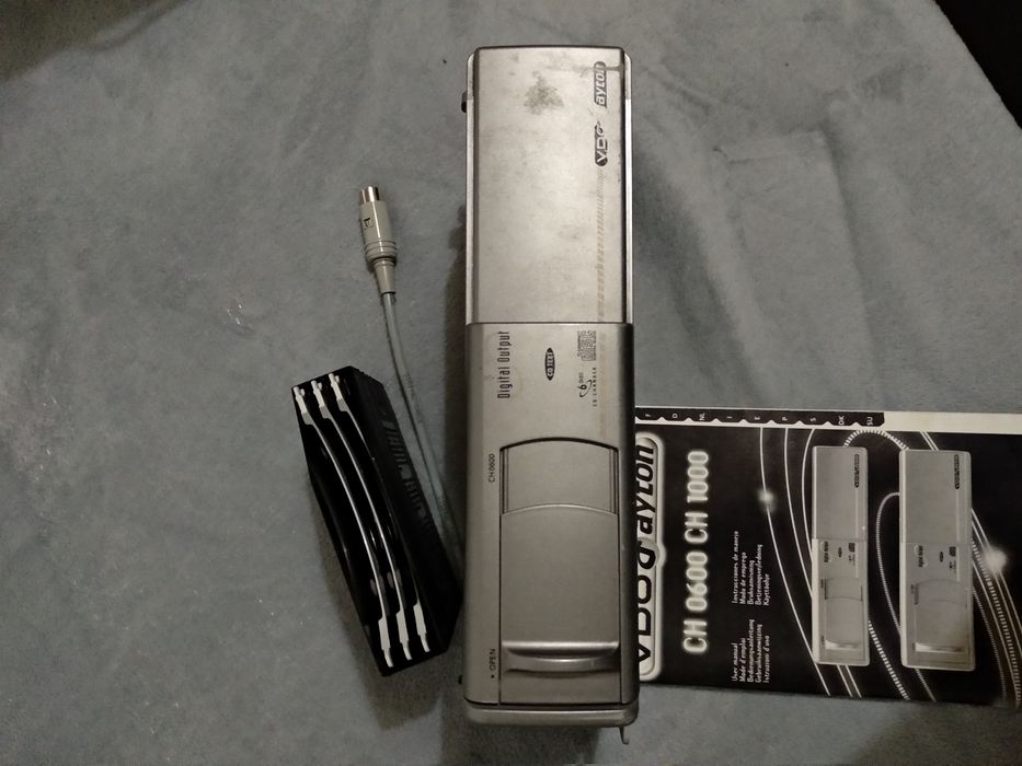 Caixa de CDs para automóveis