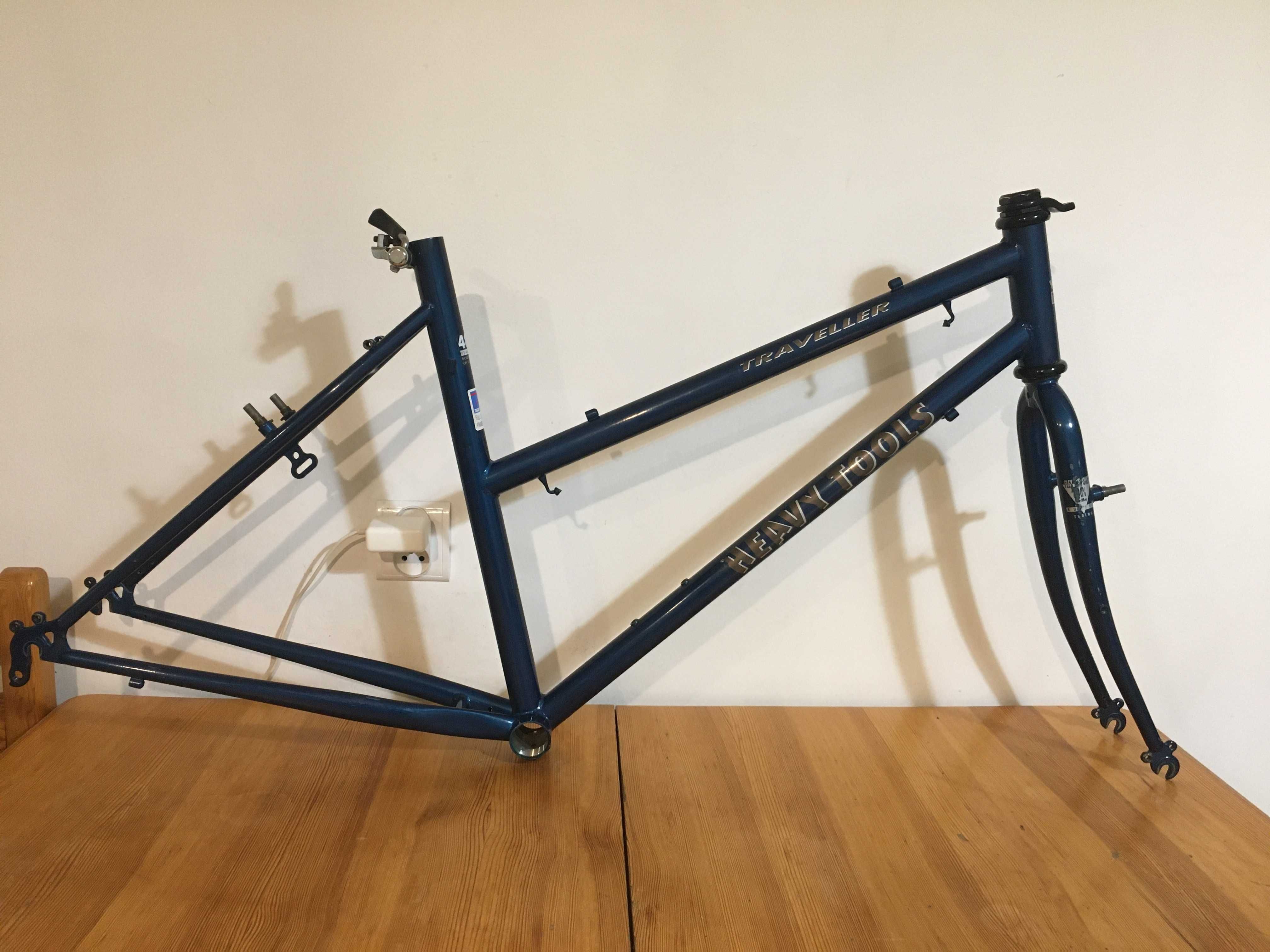 Rama szosowa miejska turystyczna damka Heavy Tools full chromoly 48 cm