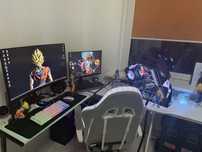 Mocny Komputer Samuraj Dragon ryzen 7 32 gb Rx 1,5tb akcesoria Zestaw