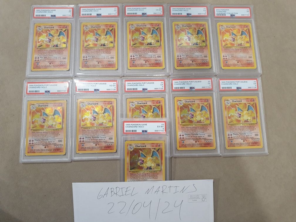 Cartas Pokemon - Avaliadas PSA