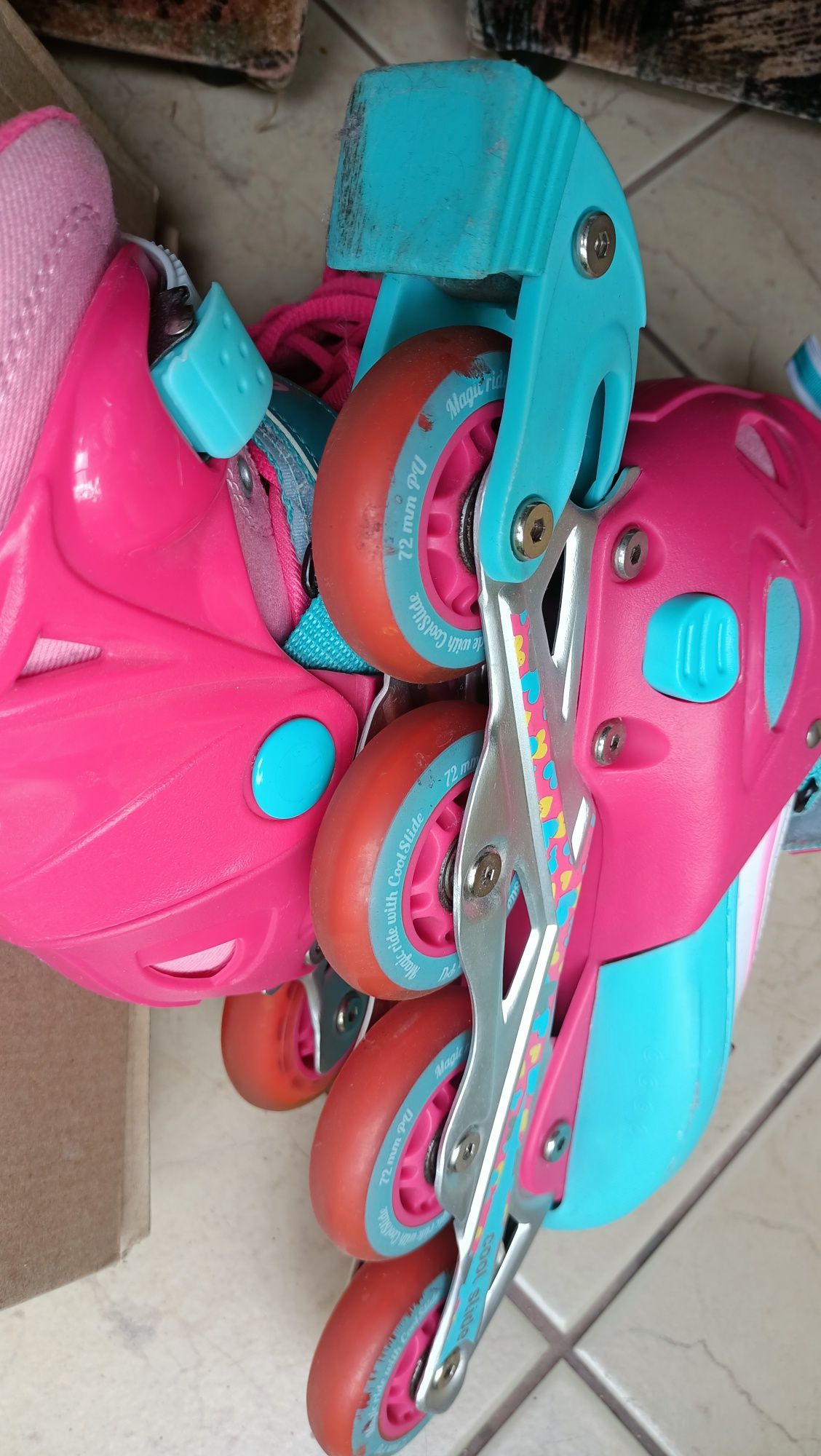 Dziecięce Rolki fitness CoolSlide Summer Dream 99322-B P/E R/B CUR
SUM
