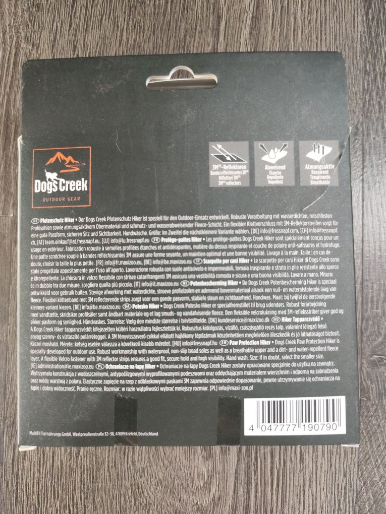 Ochraniacze na łapy HIKER S-M