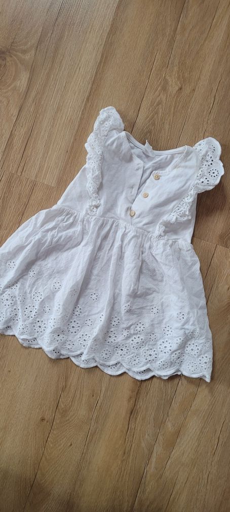Sukienka haft H&M 80/86