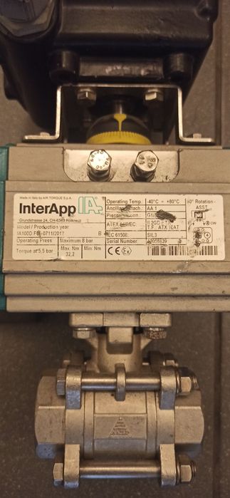 Пневматический привод серии IA в сборе