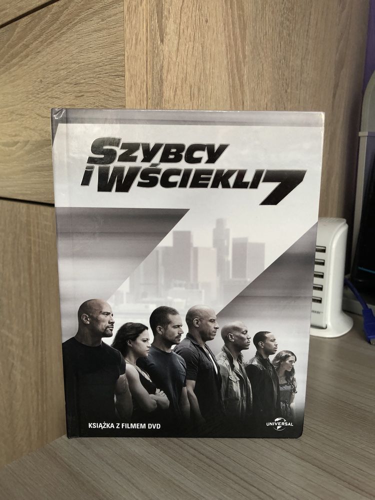Książka z płyta CD Szybcy i wściekli 7