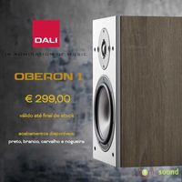 Campanha | DALI Oberon 1 - coluna monitora de 2 vias