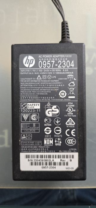 Transformador/alimentação HP OfficeJet 7610
