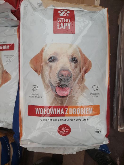 Sucha karma dla psa 4 Łapy 10kg