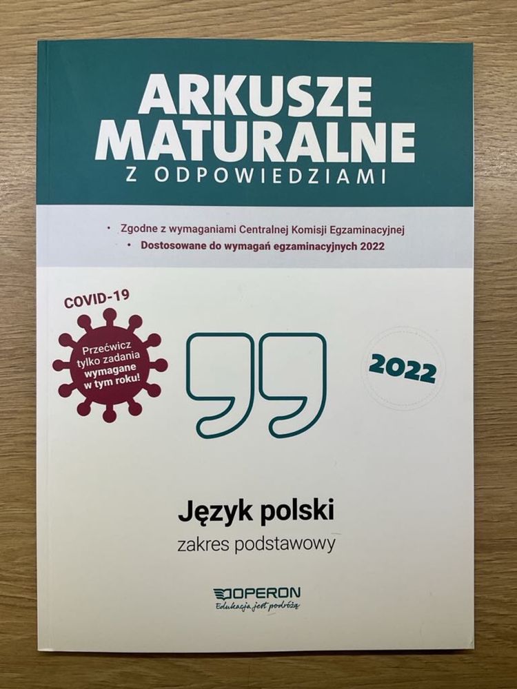 Polski arkusze maturalne Operon