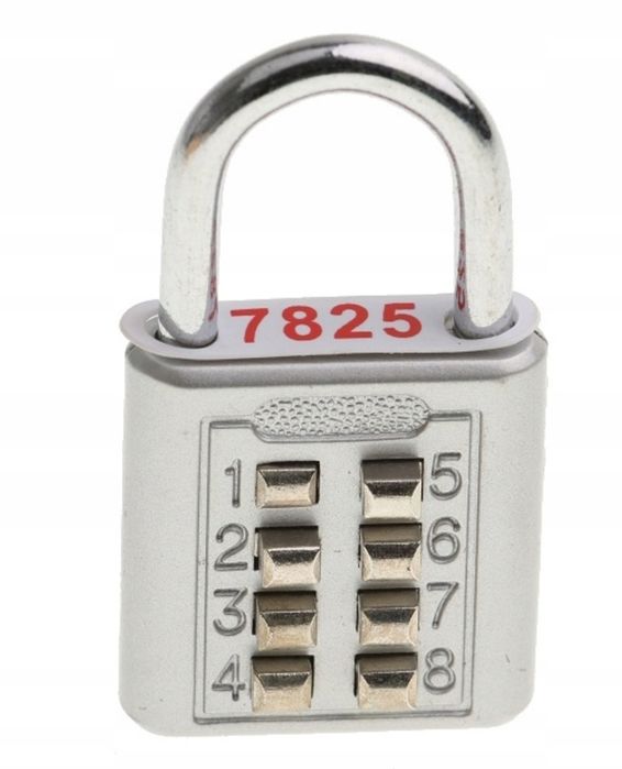 Kłódka na szyfr 35mm z przyciskami