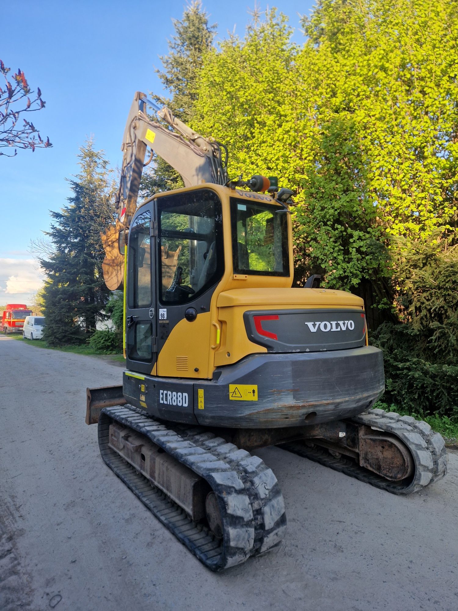 Koparka gąsienicowa VOLVO ECR88D 9ton