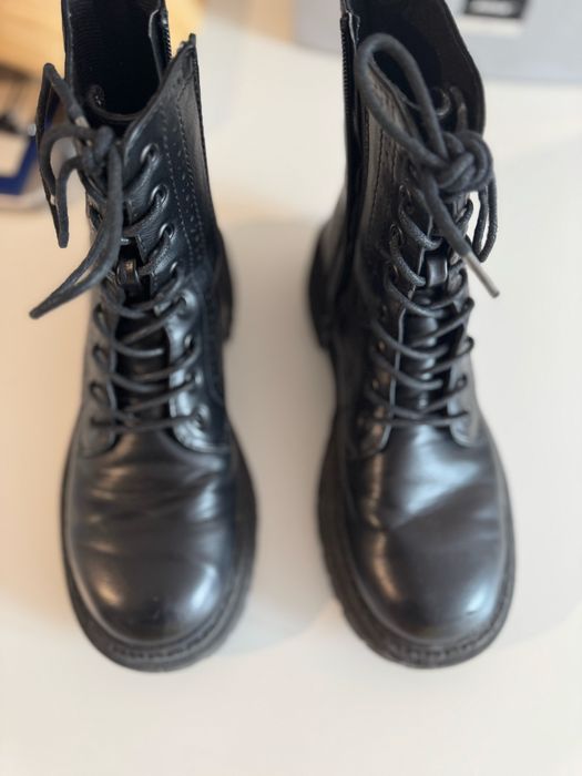 Buty Trapery - prawdziwa miekka skóra EUR39 stan idealny