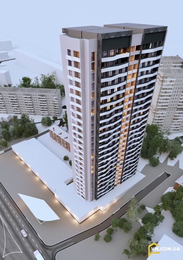 Продаж 1-кім. кв в новому будинку біля метро Голосіївська