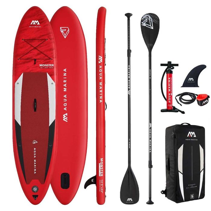 Deska SUP Aqua Marina Monster 12' (170kg) - wynajem