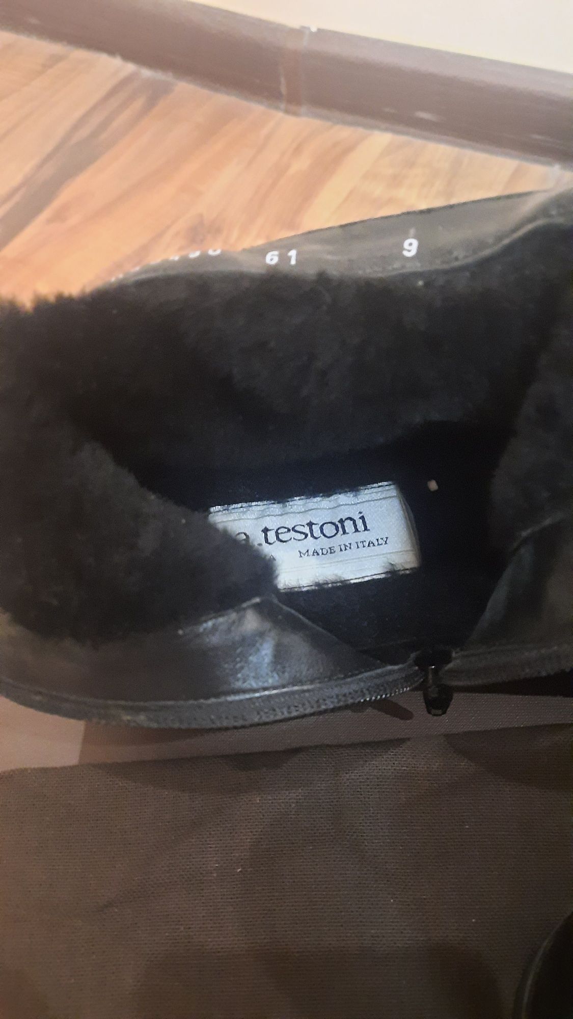 ботинки зимние a.testoni