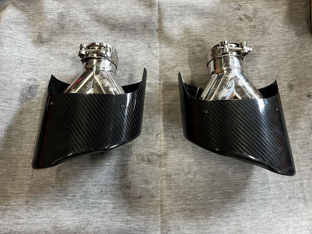 Koncówki wycechu Audi A6 A7 RS6 RS7 RS4 RS3 A3 A4 A5 RS5