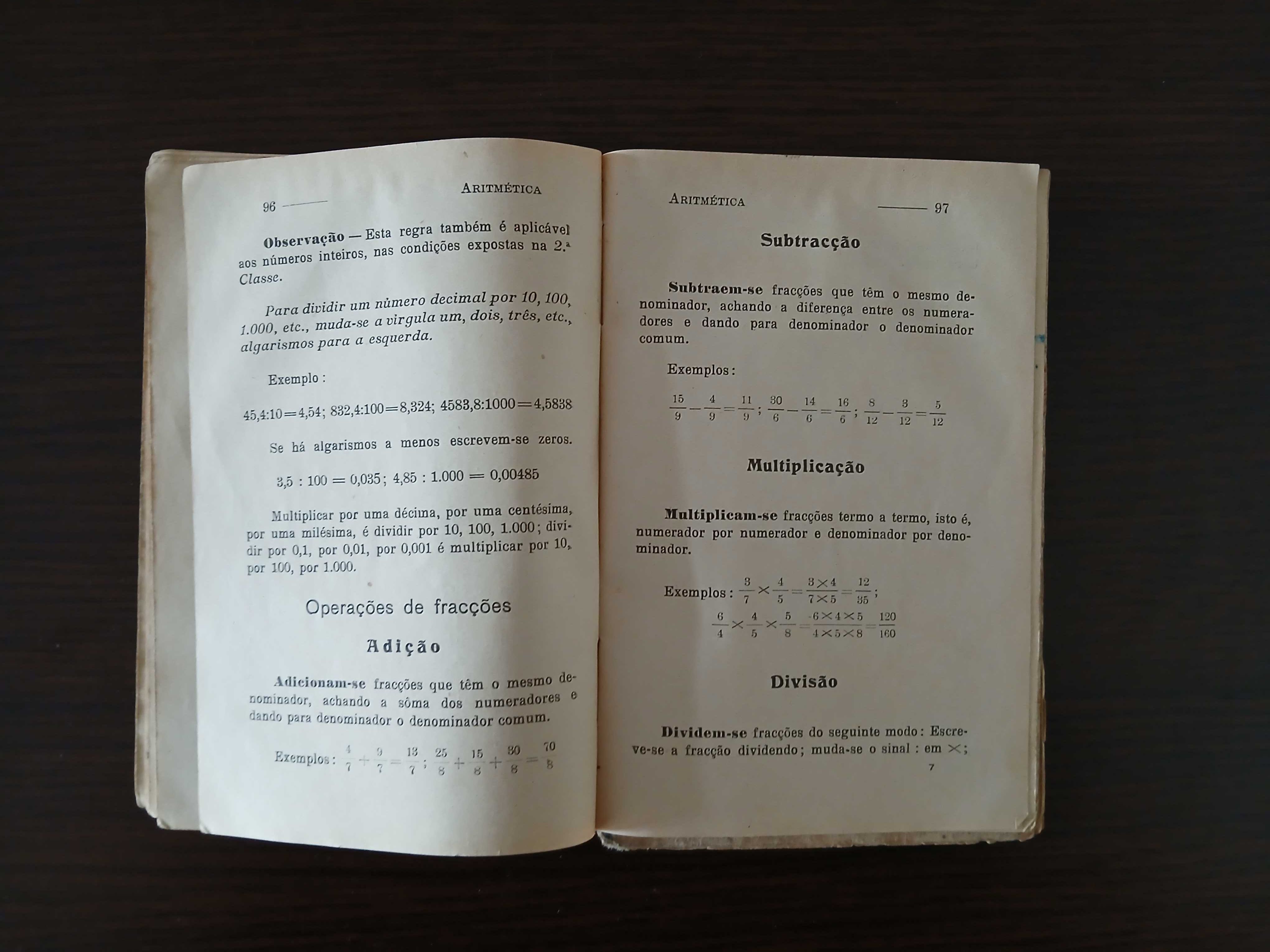 Aritmética e Sistema métrico | Ensino Primário Elementar |