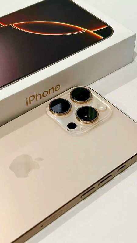 iPhone 16 Pro Smartfon Apple 256GB Pamięci Pustynny Tytan 100% Baterii