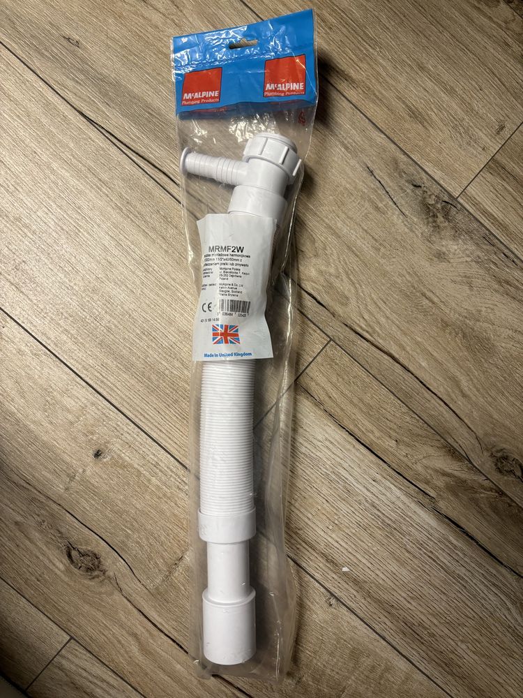 Złączka montażowa harmonijkowa 1 1/2 x 40/50 1 metr pralka zmywarka