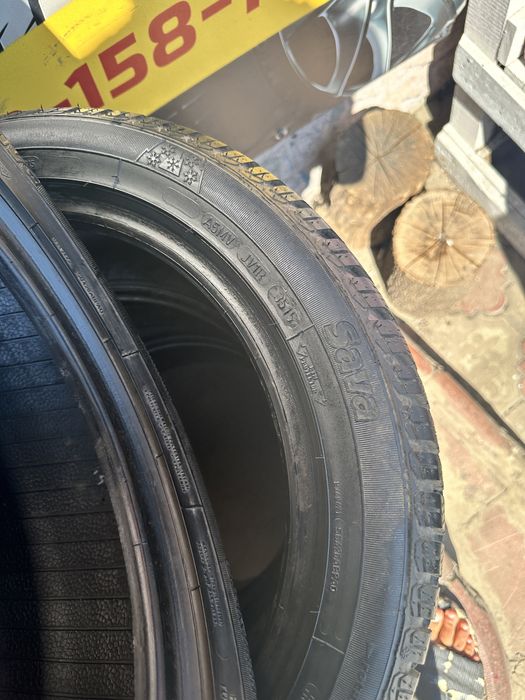 195/50/15 всесезонка/зима сава состояние новых шин видно на фото !)