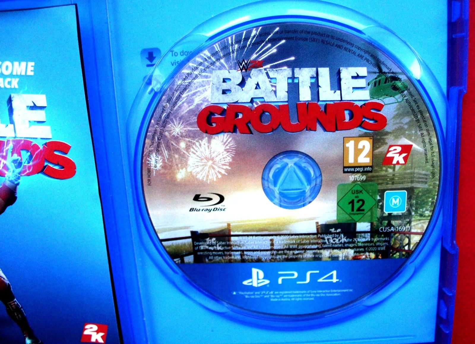 Диск Ps4. PS5. W 2k. Battle Grounds. Обмен.