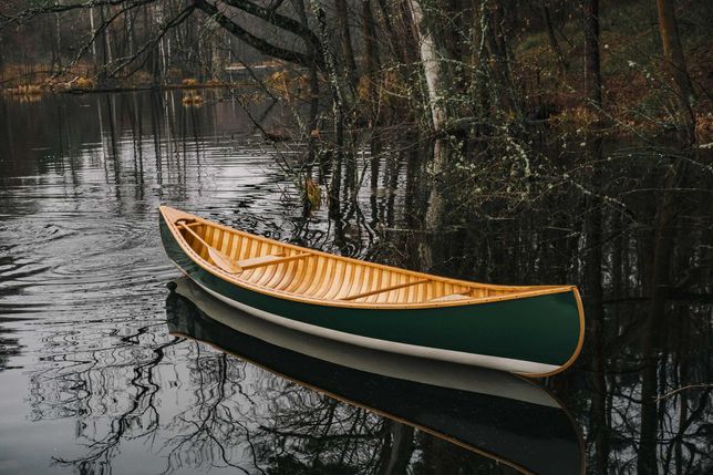 АКЦІЯ дерев’яне канадське каное Ginkgo-Canoe (лодка в подарунок)