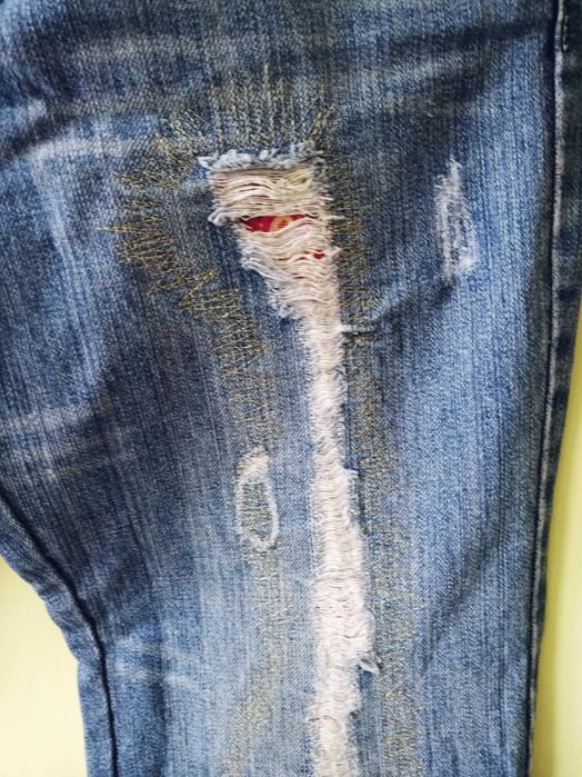 Spodnie jeansy damskie , S, M, dzwony , Michino