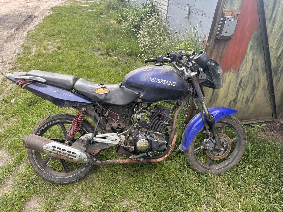 Мотоцикл Мустанг 200 Musstang 200 фара приборка