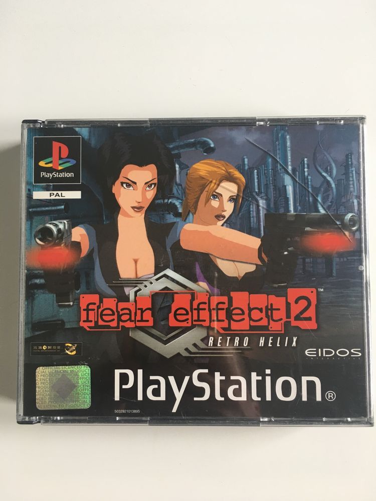 Fear effect nowa z folią oraz fear effect 2