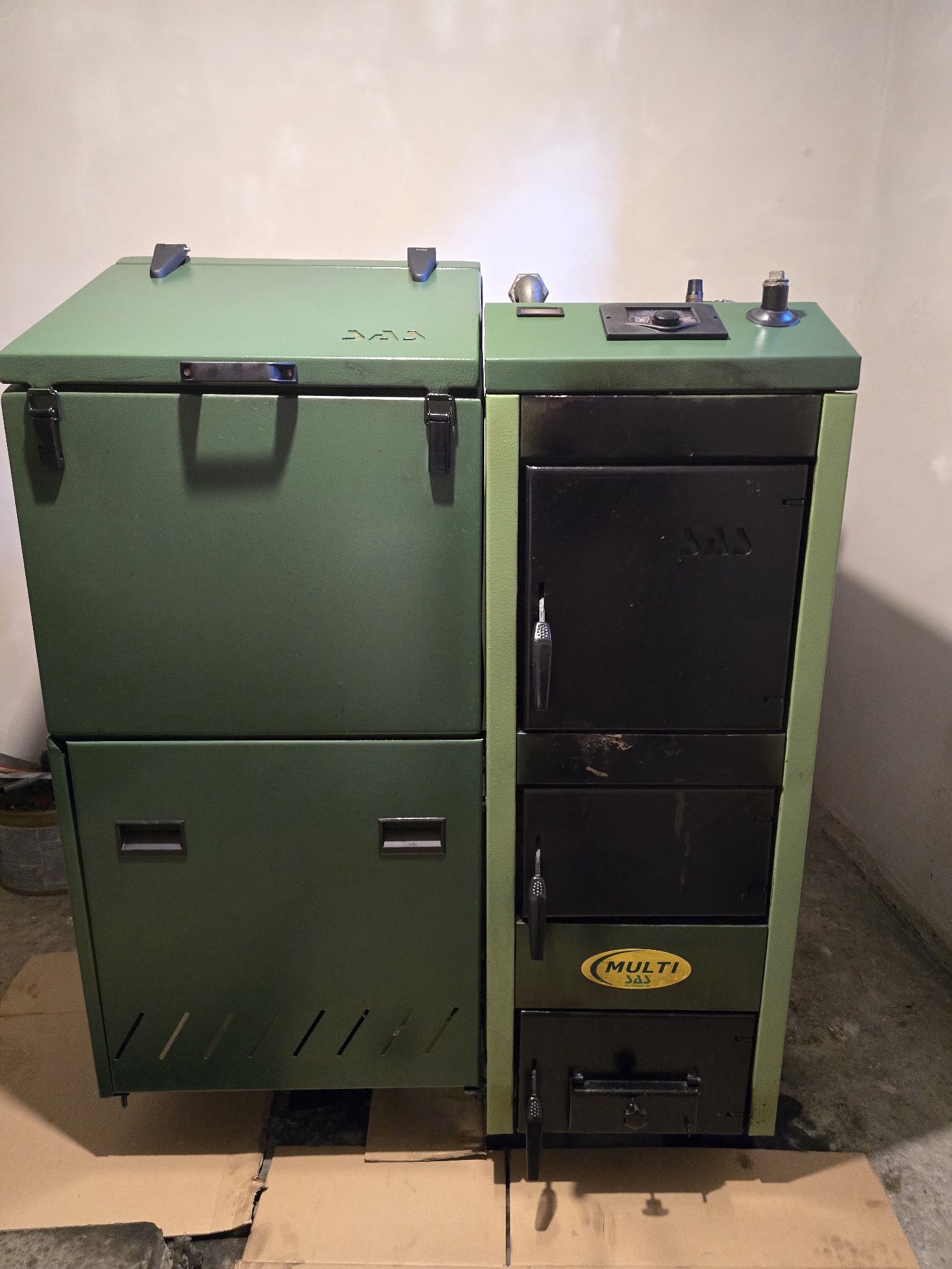 Piec SAS 17KW cały zestaw Eko Groszek